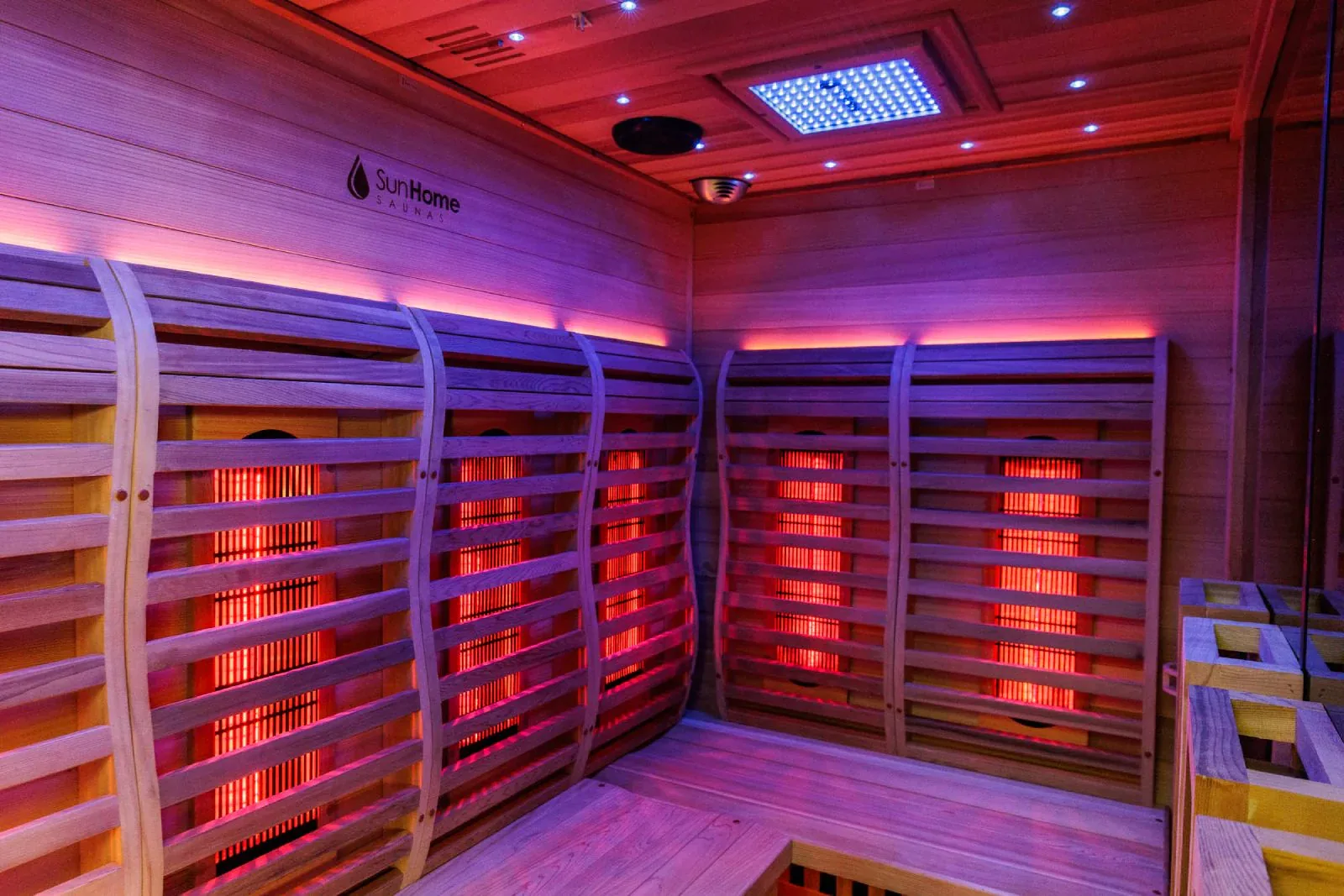 Sun Home Luminar™ Outdoor 5-Person Full Spectrum Infrared Sauna - Image 10