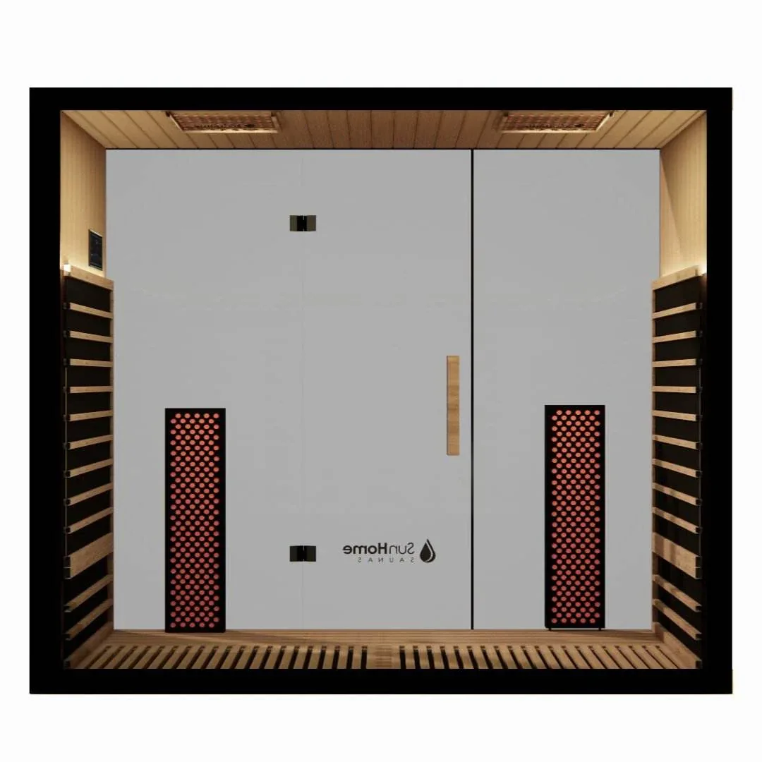 Sun Home Eclipse™ 4-Person Red Light & Infrared Sauna - Image 16