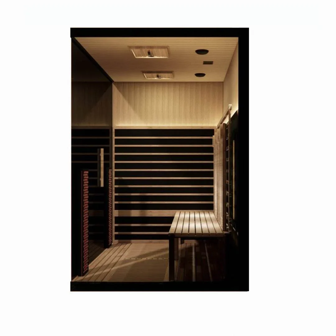 Sun Home Eclipse™ 4-Person Red Light & Infrared Sauna - Image 17