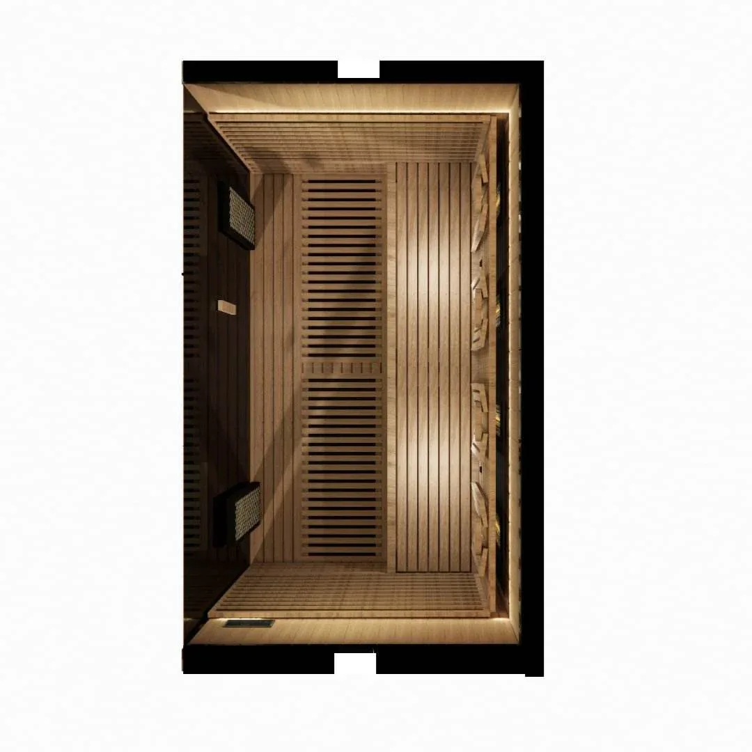 Sun Home Eclipse™ 4-Person Red Light & Infrared Sauna - Image 18