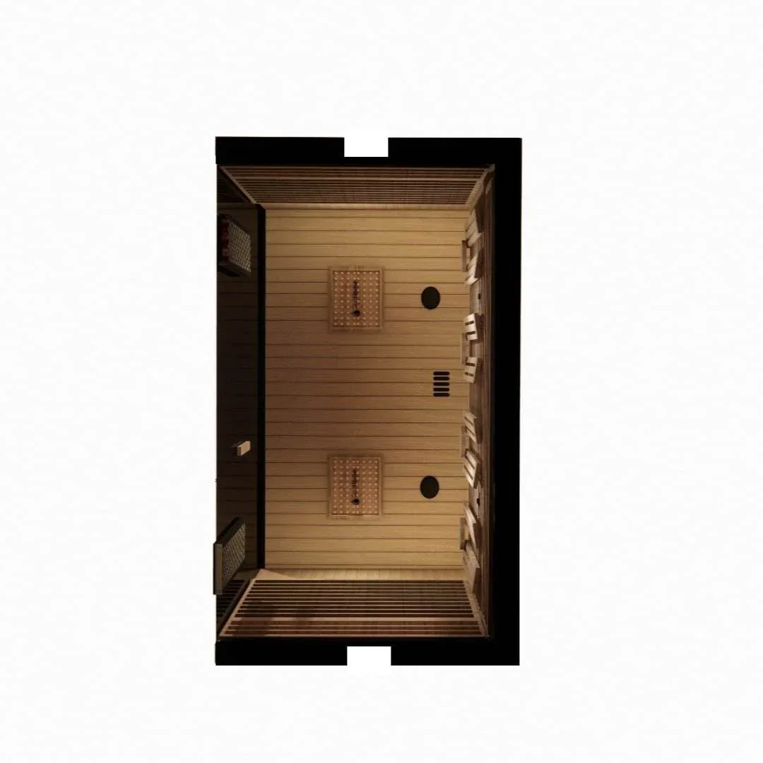 Sun Home Eclipse™ 4-Person Red Light & Infrared Sauna - Image 19