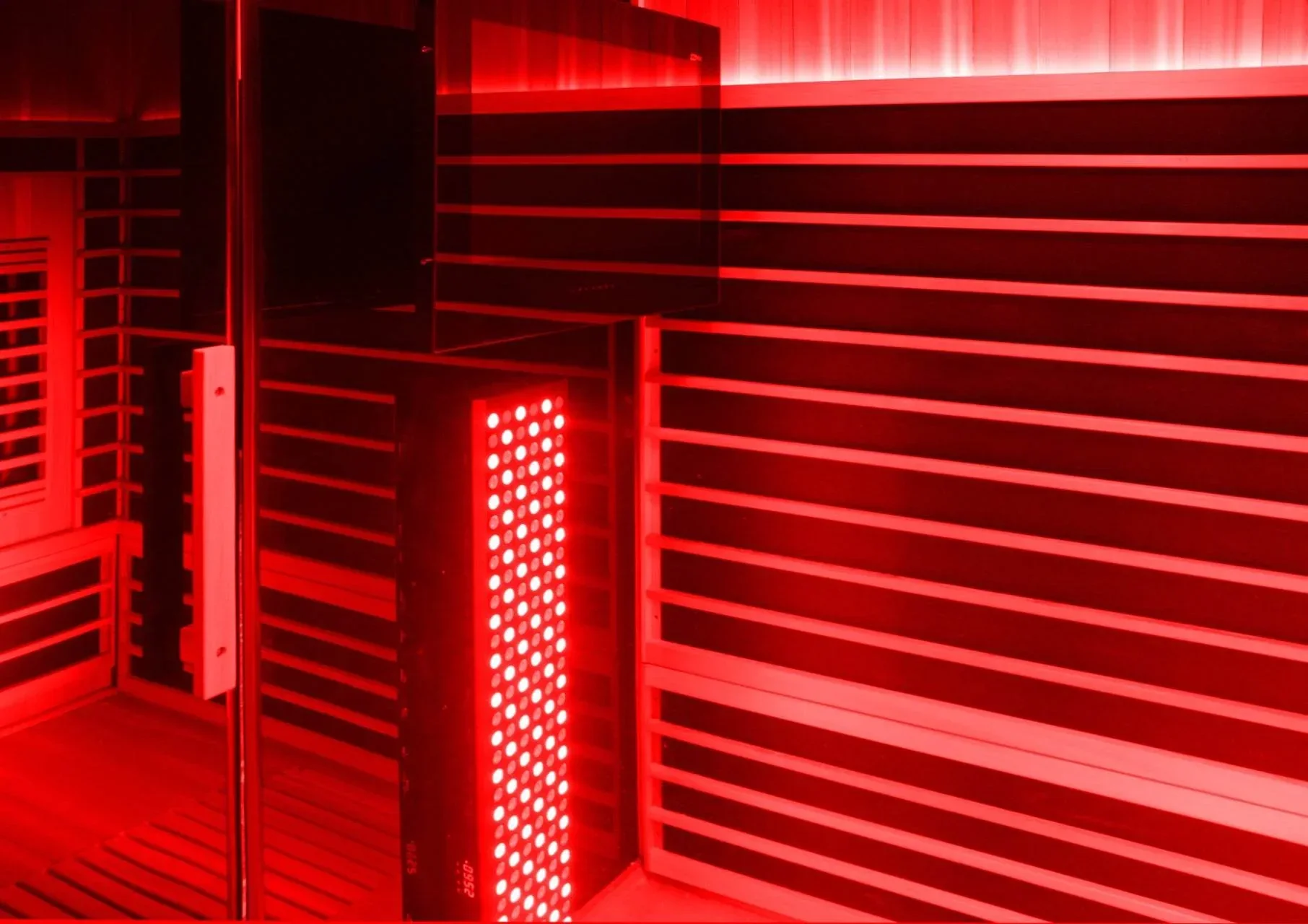 Sun Home Eclipse™ 4-Person Red Light & Infrared Sauna - Image 8