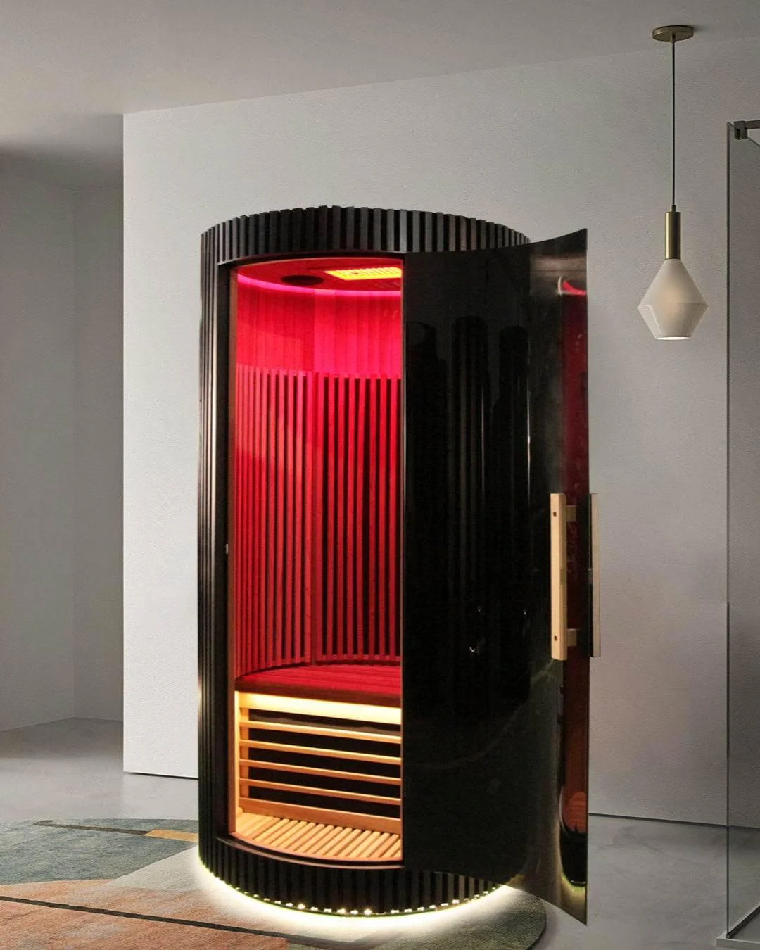 Sun Home Pod™ 1-Person Red Light & Infrared Sauna - Image 3