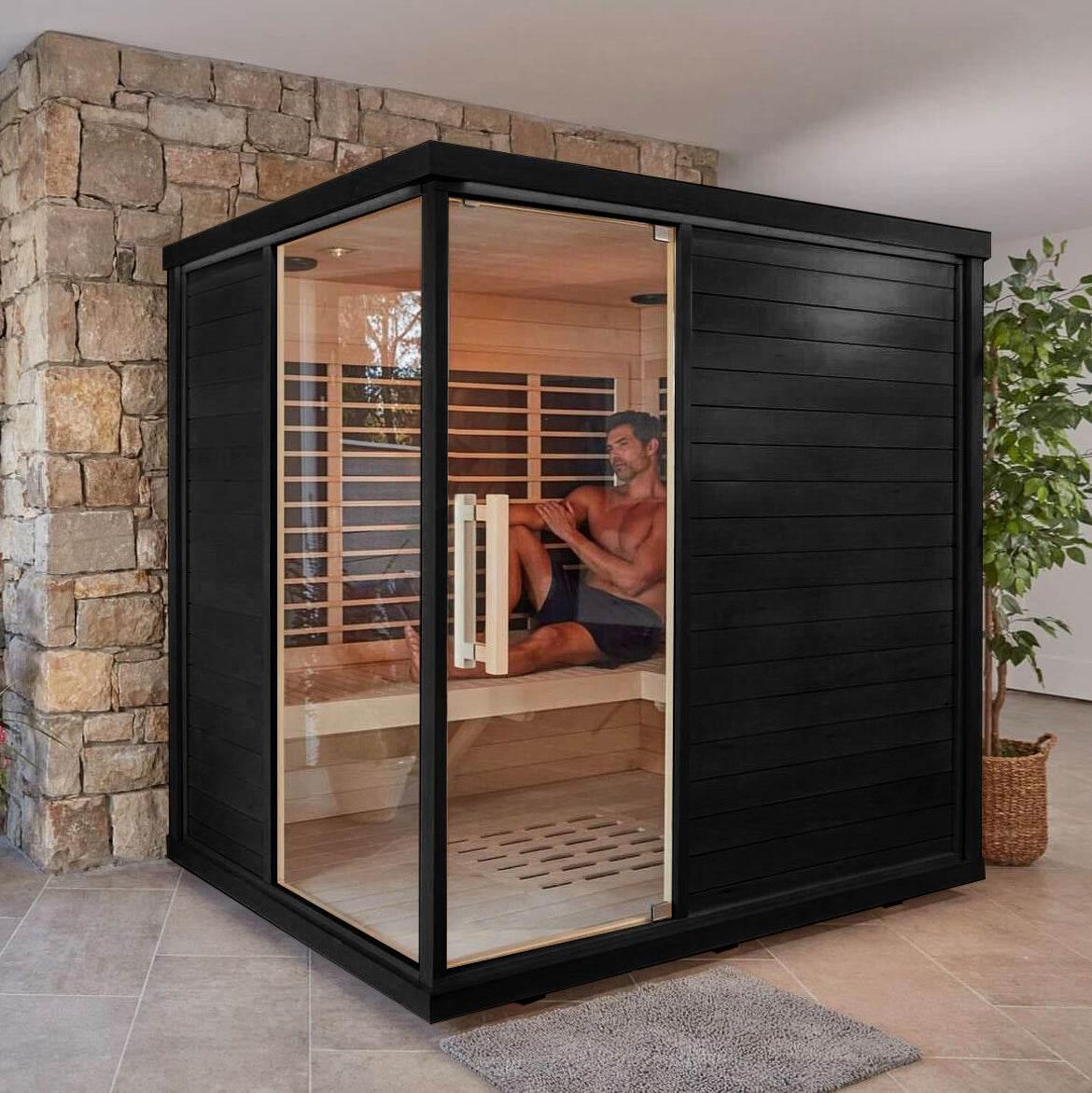Sun Home Solstice™ 4-Person Infrared Sauna - Image 7